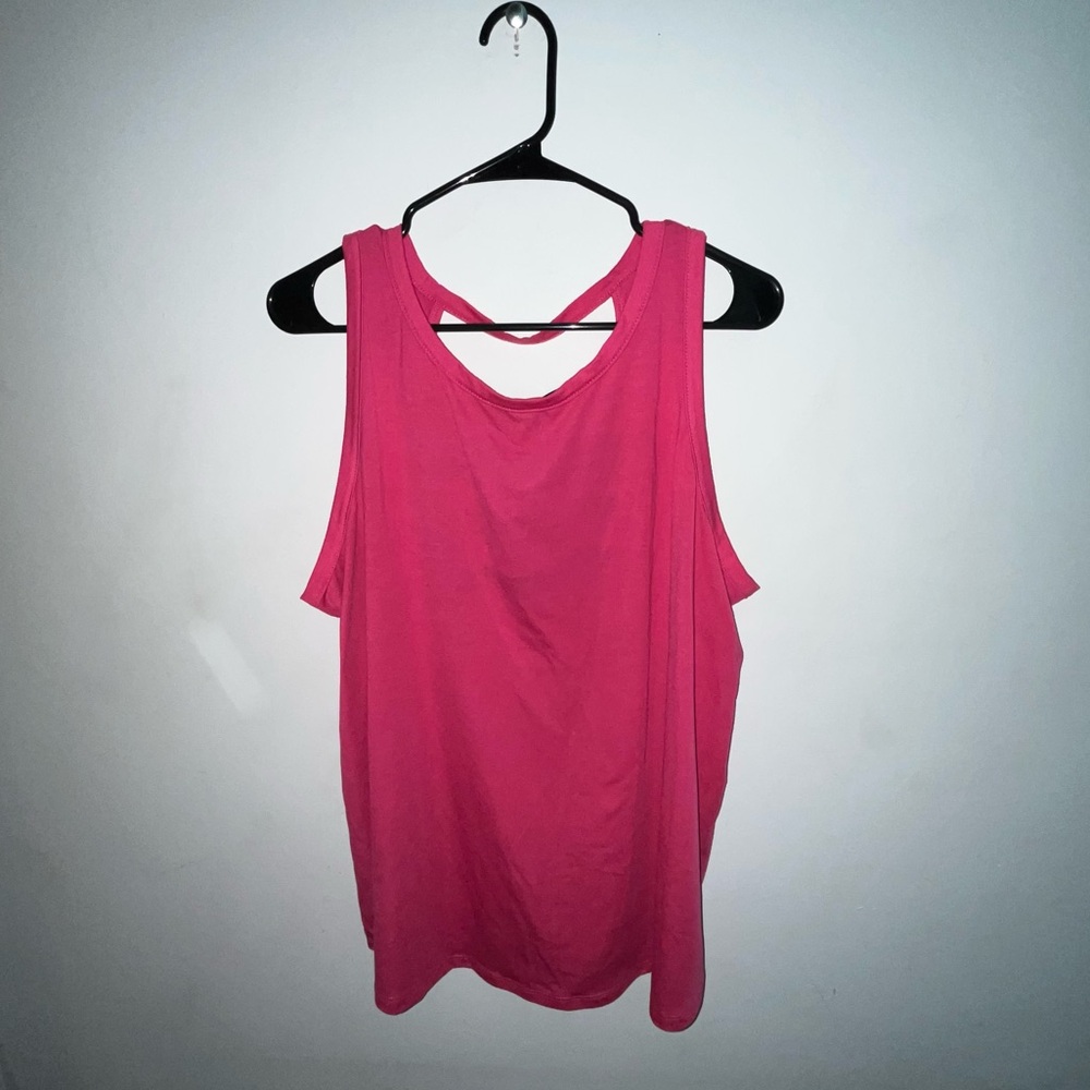 Pink Sleeveless Women's active Top